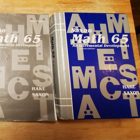 Saxon Math 6/5 - 3 book set - Picture 1 of 2